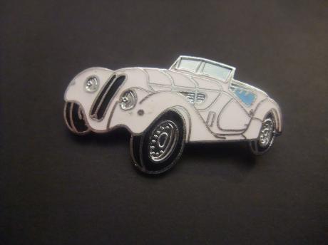 BMW 328 Sport , bouwjaar 1938 oldtimer wit model